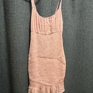 Abercrombie & Fitch peach coral dress